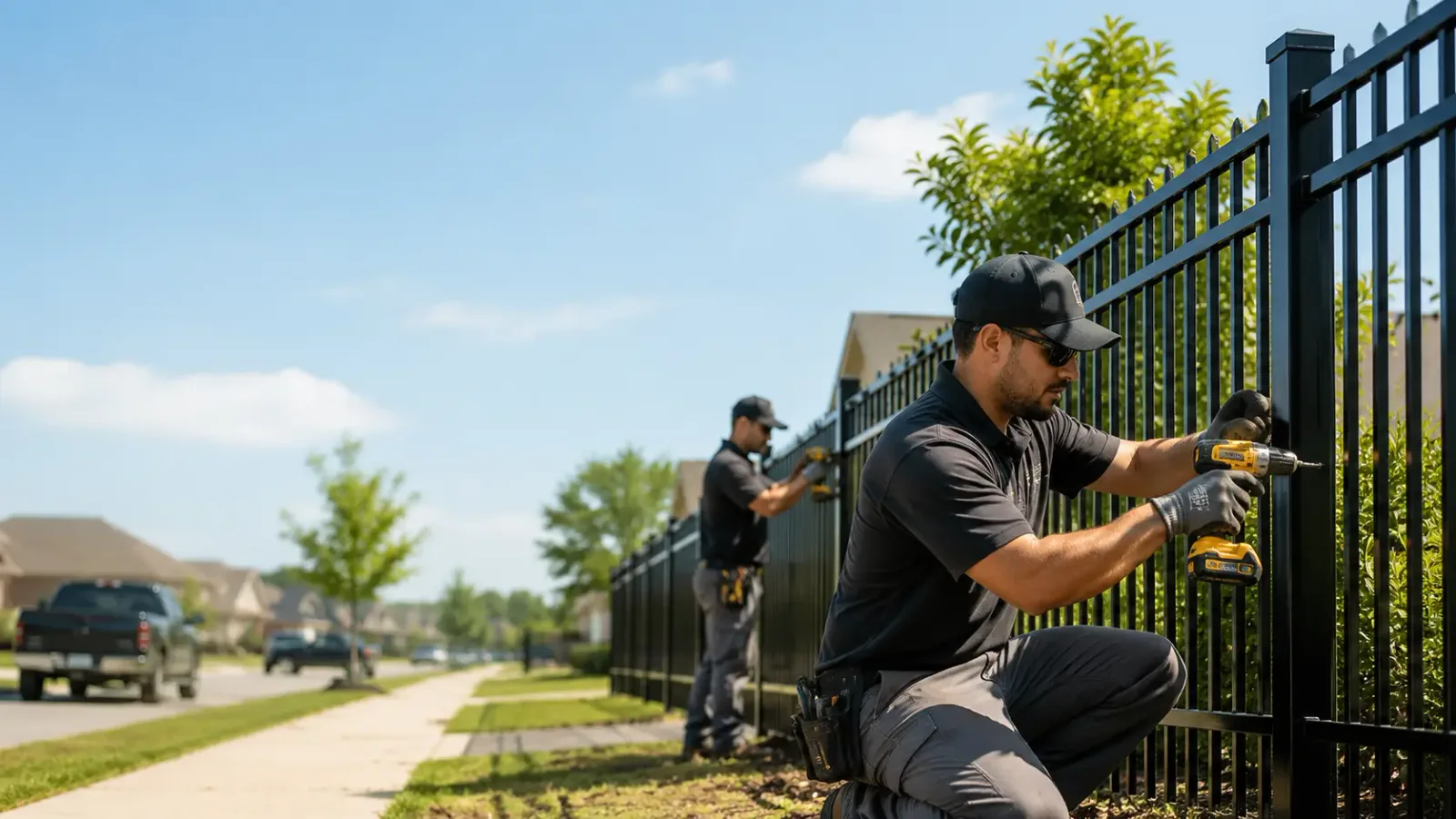 Metal Fence Installation in Hawthorne, WI